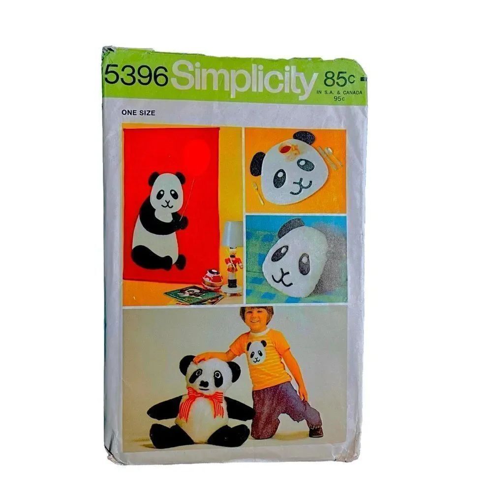 Vintage Stuffed Toy Patterns  - Picture 3 of 7